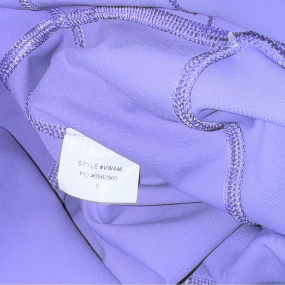 Vuori Purple High-Waisted Leggings - Picture 5 of 7